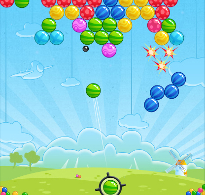 Bouncing Balls Game iPad Game Facebook App Game