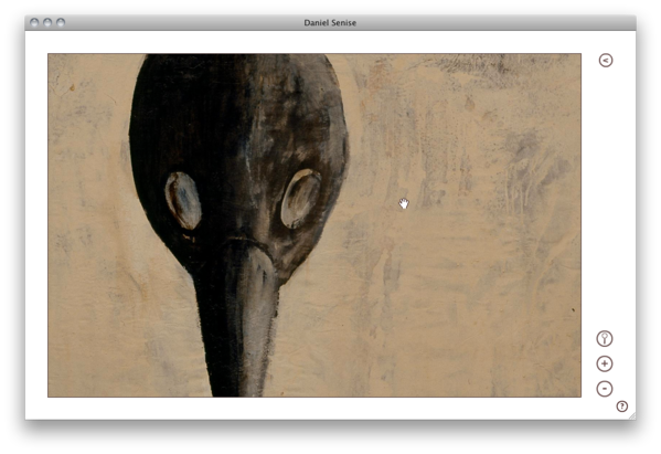 Website artist arts gallery Interface Flash portfolio