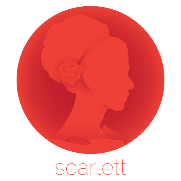 Scarlett FOX gradients cut out