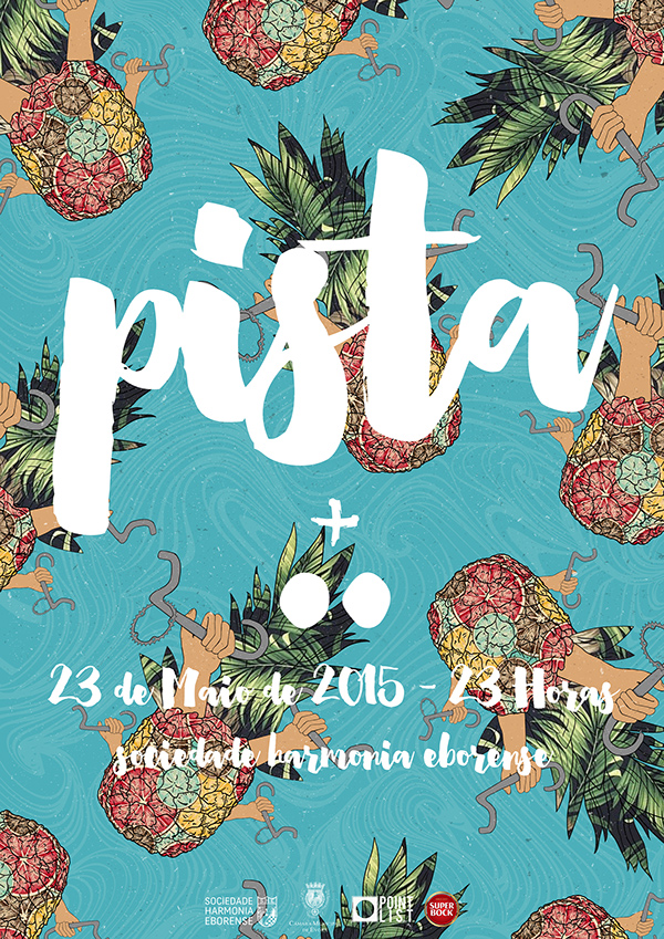 PISTA + •• DJ7 Gig Poster