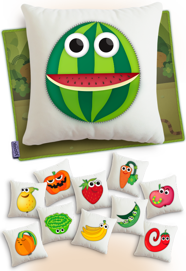 memory game pillow matching app iPad kids children characters