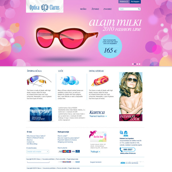 Web trends fresh Russia online store yofikus wedding game optics