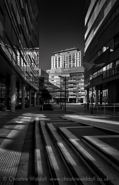 buildings lines monochrome glass Refelctions Paris france La Défense salford quays lyme regis