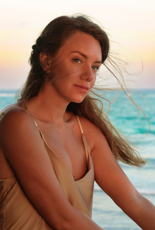 beach cozumel golden hour mexico photographer photoshoot portrait sand sea sunset