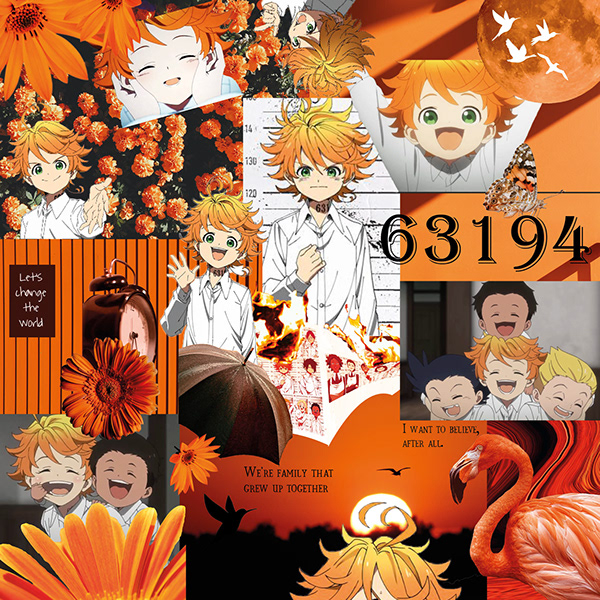 The Promised Neverland - Emma, Ray, and Norman Chibi Poster (15 x 20.5)