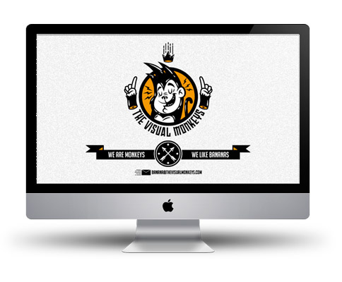 monkeys logos johnnyterror Fun visual design One creative idea cool