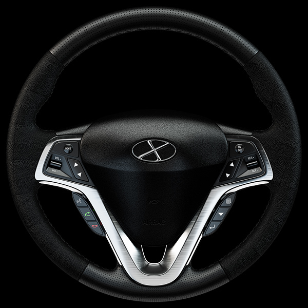 'X' Steering Wheel