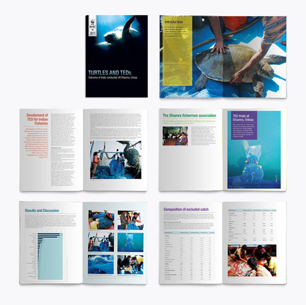 reports brochures book design WWF MULTIA