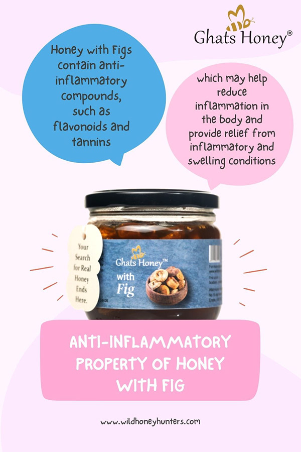 Anti inflamatory property of Honey with Fig