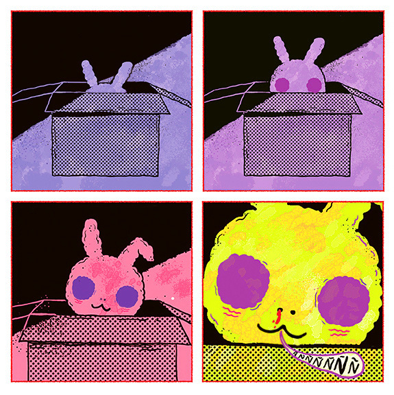 rabbit box Ana Galvañ Ana Galvañ comic comic strip