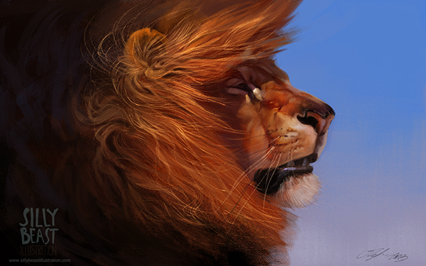 Lion sketch