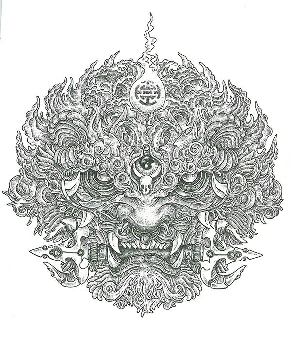 Chinese Lion on Behance
