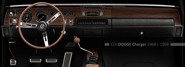 Dodge Charger 1968 | 1969 CGI