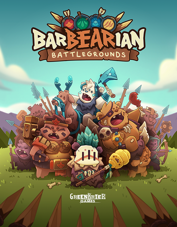 Barbearian Battlegrounds // Board game