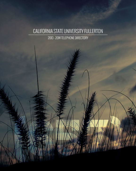 CSUF Cal State Fullerton  cover