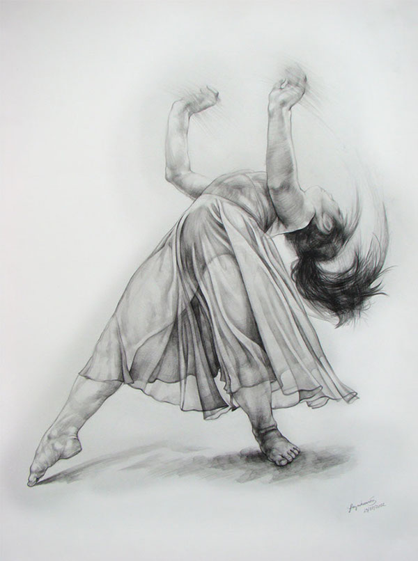 Dance drawings series 3 on Behance