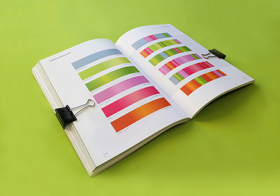 book colorbook InDesign designlayout Layout booklayout colors palette