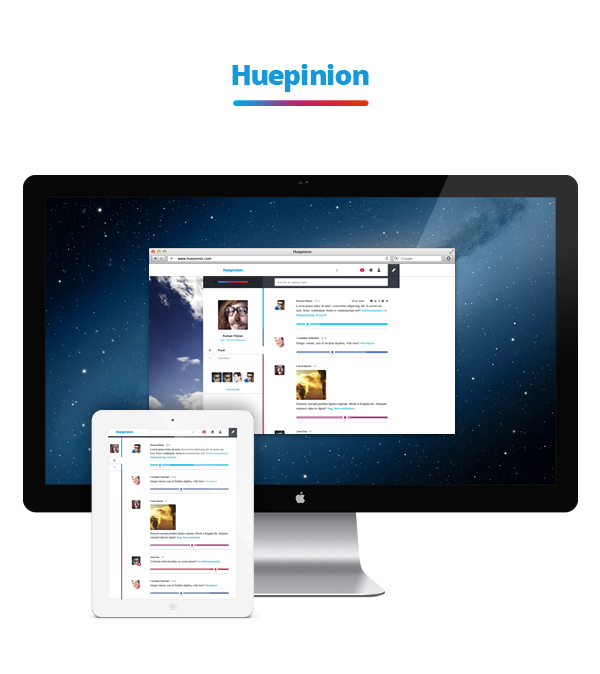 huepinion social service network