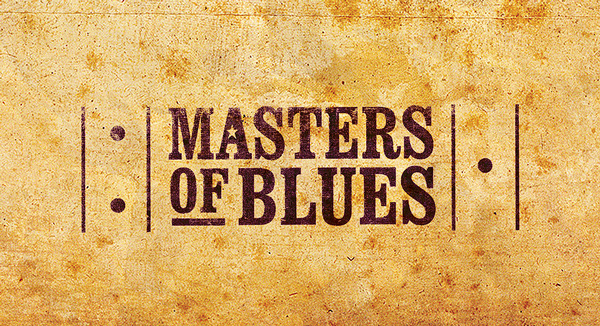 masters  BLUES  Music  logo  branding