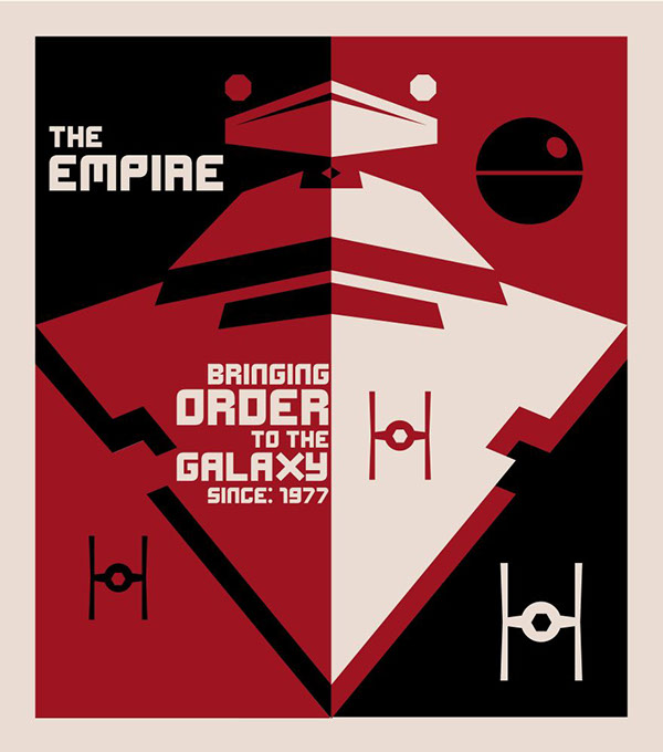 star wars Empire Starwars poster Propaganda Minimalism minimal minimalist
