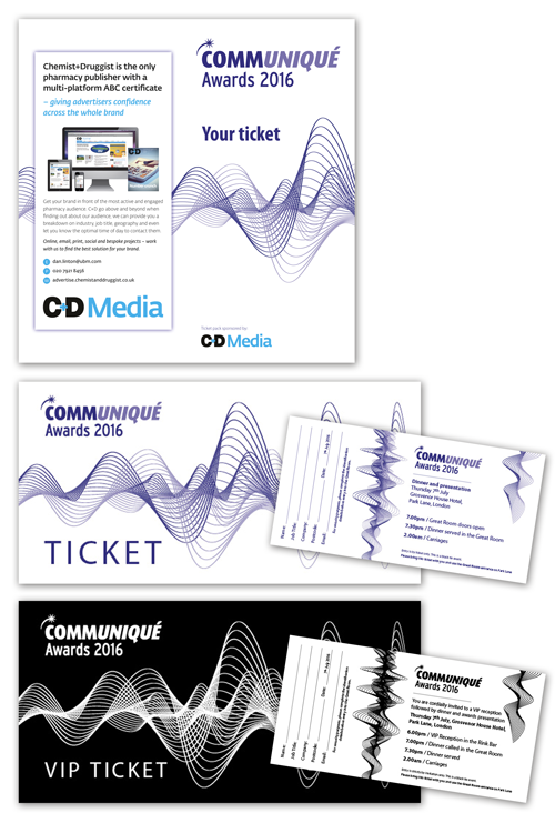 Awards Event London graphics design branding  programme tickets Certificates