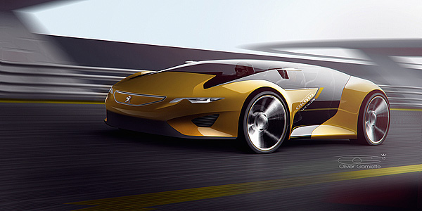 olivier Gamiette PEUGEOT concept car