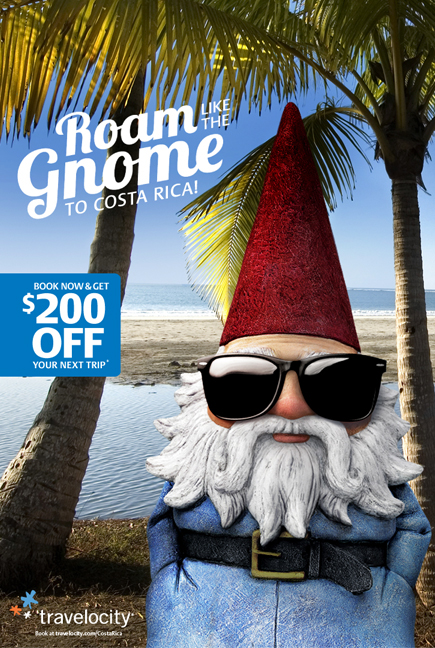 travelocity Roam ike the gnome