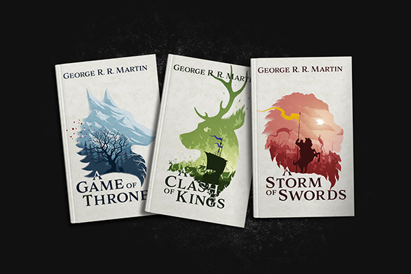 A Song of Ice and Fire - Book Cover Design