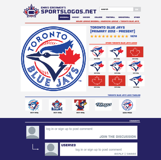 Toronto Blue Jays Logos - American League (AL) - Chris Creamer's Sports  Logos Page 