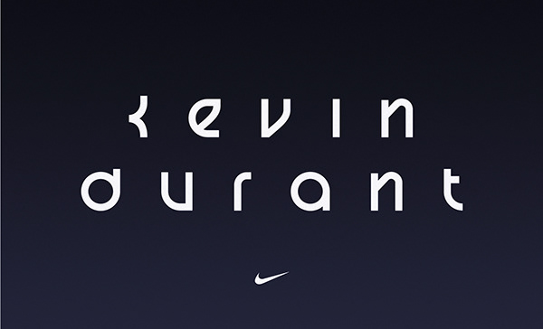 Kevin Durant Typeface / Nike Basketball