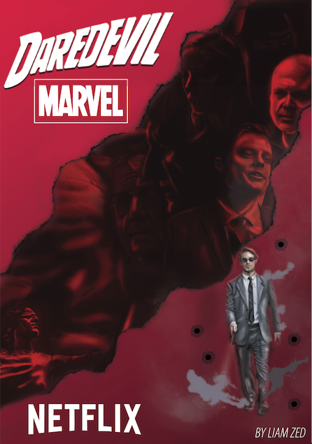 Netflix \/ Marvel Daredevil Fan Poster on Behance