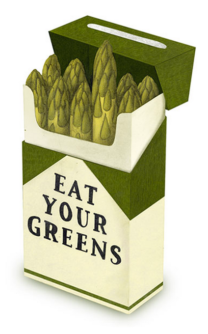 louise  french art design Greens eat Food 