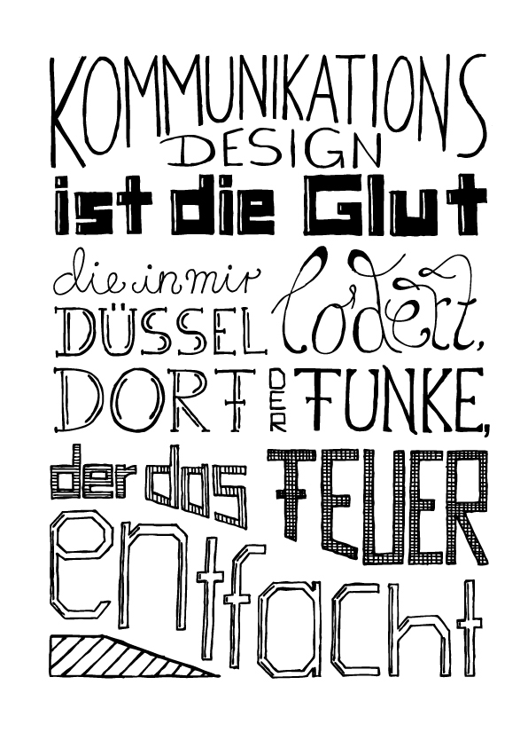 HAND LETTERING lettering sketch typografie typo hand made letters vintage poster cards rischbode tjark-lajos