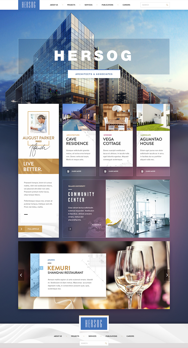 Webdesign site navigation button menu content wedding UI Interface Interior city flat yacht wood