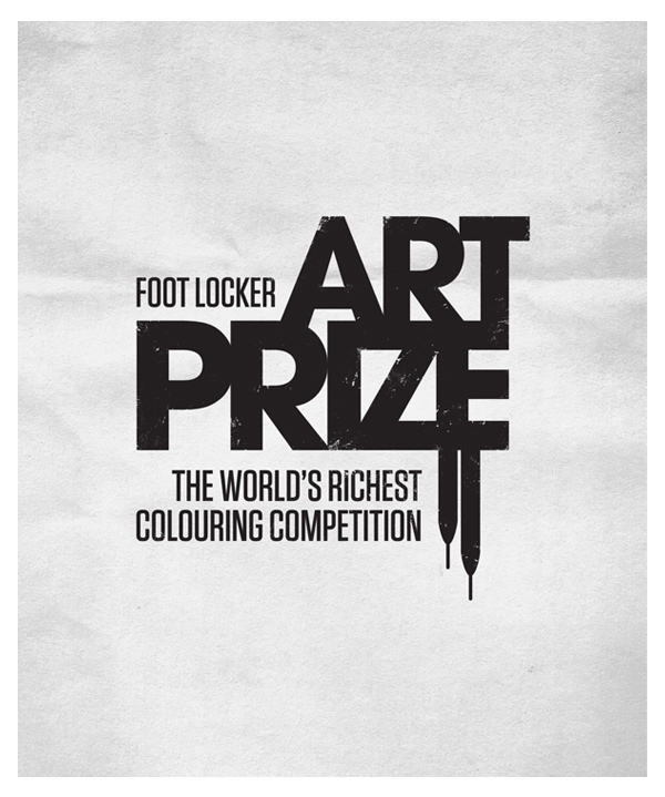 Foot Locker art prize logo sneaker art sneaker culture