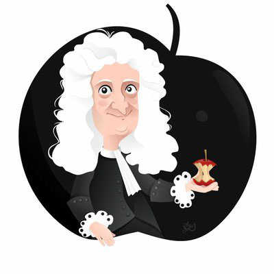Sir Isaac Newton on Behance