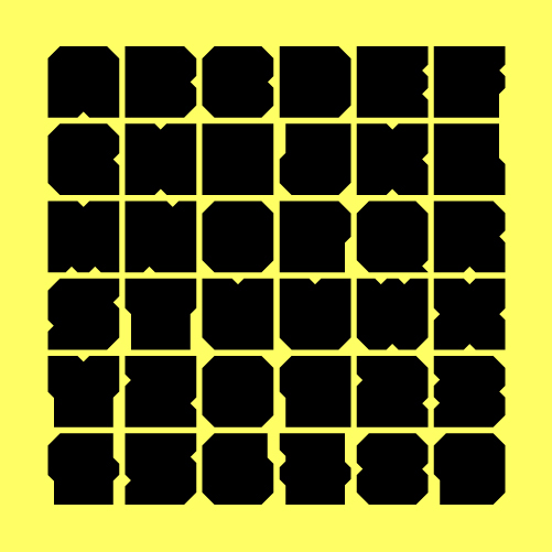 sqerald font black hungary square Typeface
