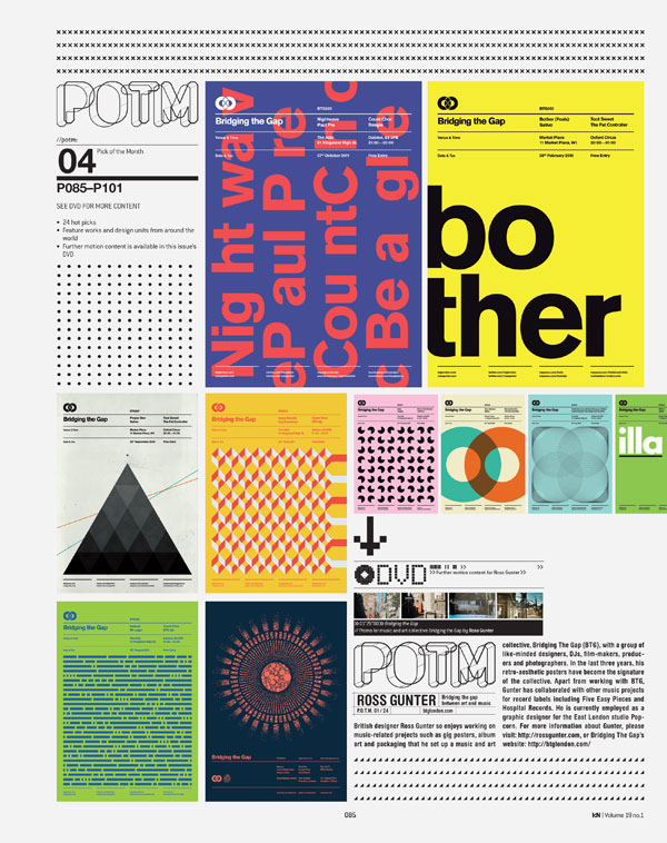 IdN  cover art  Magazine   layout
