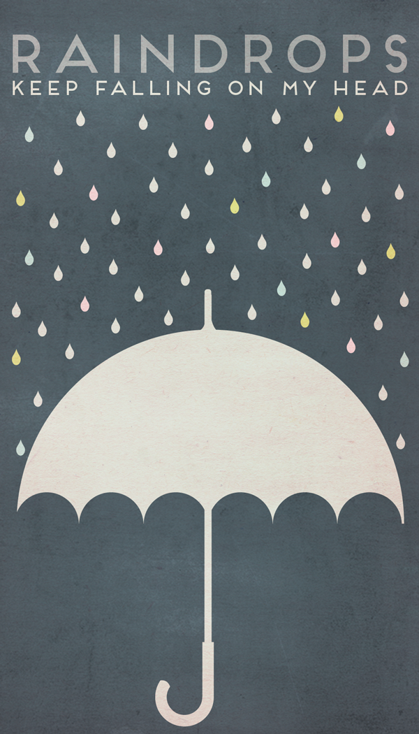 rain Umbrella Raindrops