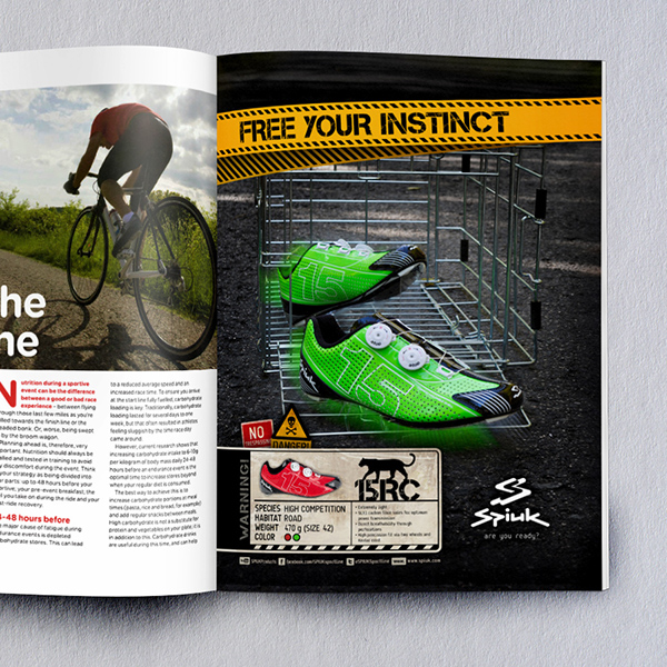 spiuk Cycling Shoes rc15 Magazine Ads