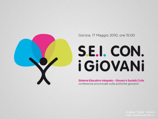 gorizia Conferenza conference Young giovani Italy identity logos logo politic