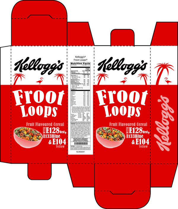 Cereal redesign Packaging healthy Froot Loops jordans cereal jordan's rice krispies Rice krispies apple Jacks apple jacks