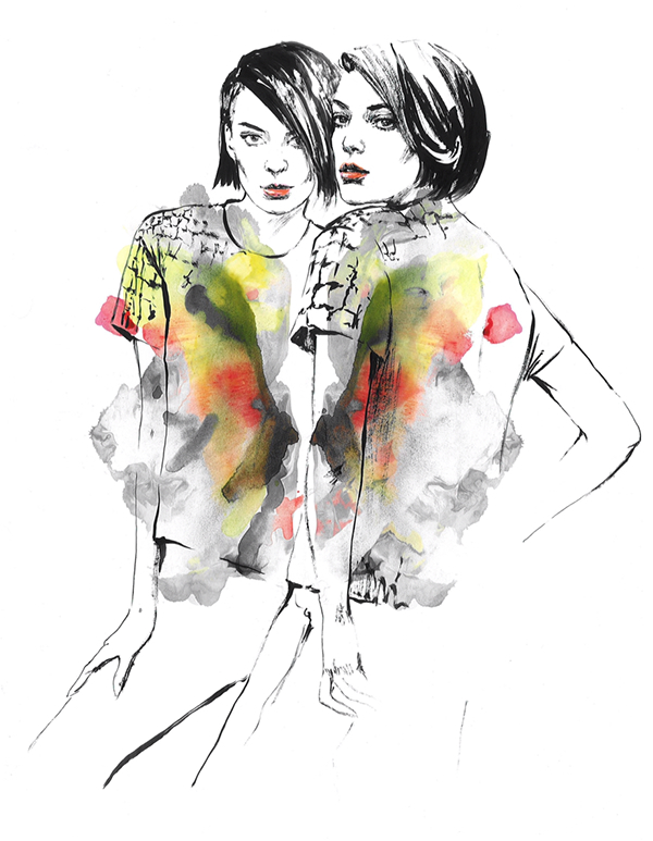 Fashion illustration. Part 5. on Behance