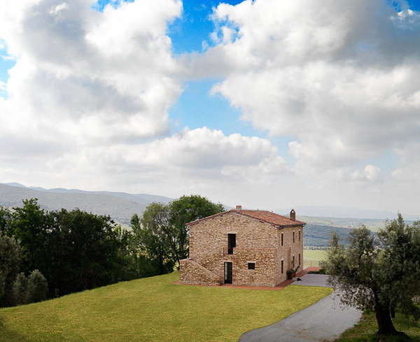 sustainable architecture for a house in Tuscany on Behance
