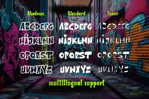 graffiti font graffiti tag street font logo font Decals Font urban font