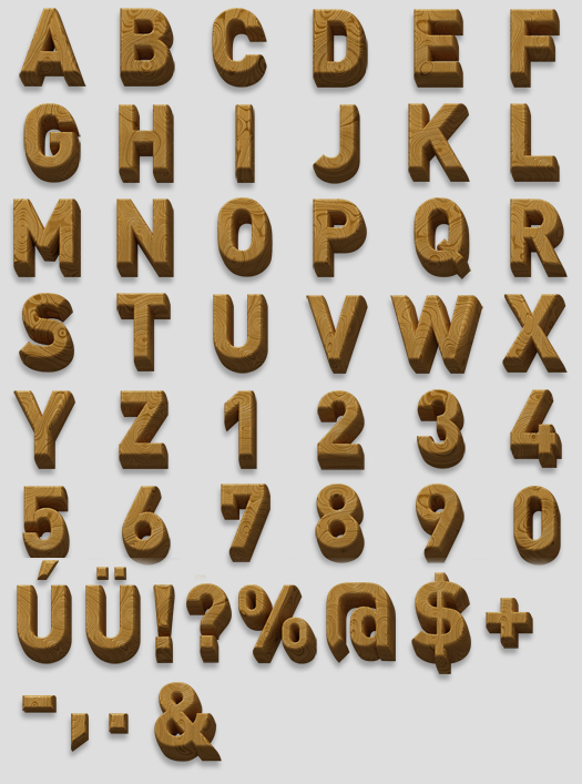 fonts types lettering handmade