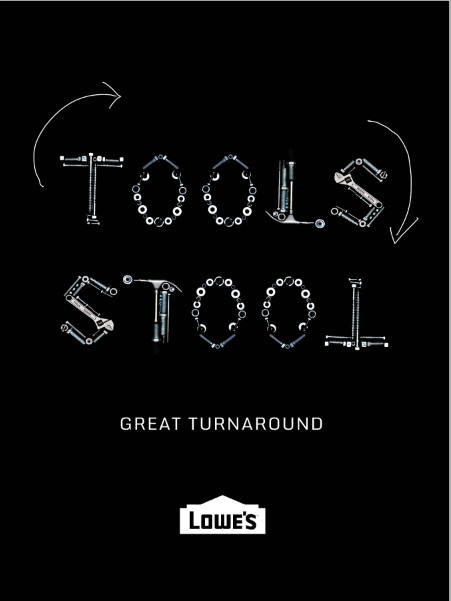 tools nuts bolts Typeface Lowes handmade alphabet