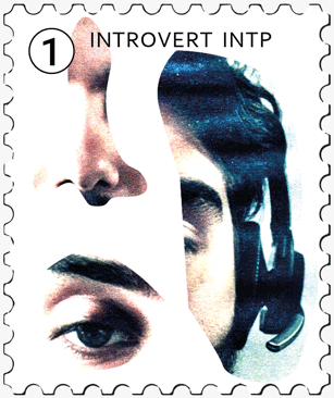 introversion Introvert mail mail package MBTI package Packaging personality School Project visual identities