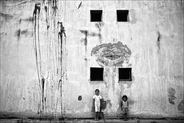 dobrogea romania Black&white childhood wall