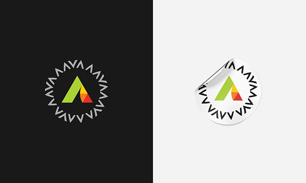 AAVA logo - brand identity